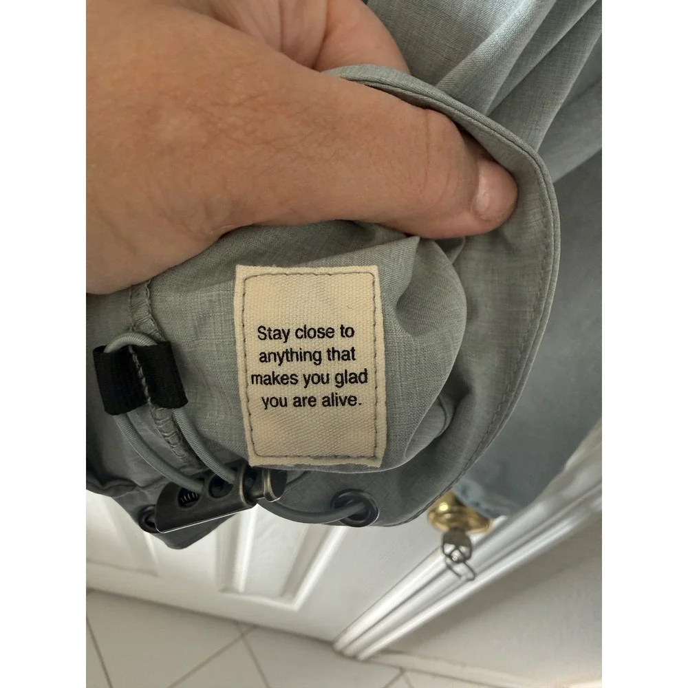 Vuori Gray Performance Jacket Trainer Shell - Picture 8 of 9